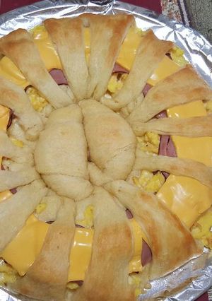 A picture of Breakfast Wreath.