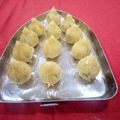 A picture of Shahi Banana Modak.
