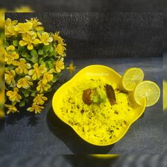 A picture of Lemon Rice.