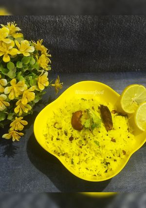 A picture of Lemon Rice.