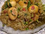 ডিম দিয়ে বাঁধাকপির তরকারি (dim diye bandhakopir tarkari recipe in Bengali)