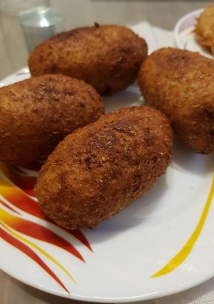 A picture of Corn Croquettes.