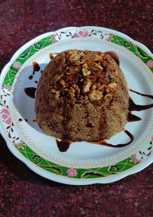 A picture of Quinoa walnut dessert.