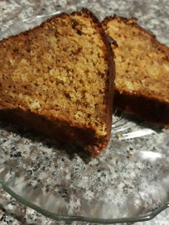 Una foto de Torta de banana, coco y dulce de leche