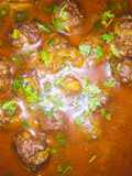 Mutton kofta curry