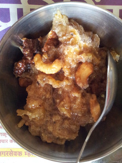 A picture of Apple halwa.