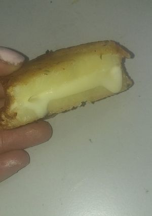 Una foto de Sanguchitos de papa y queso