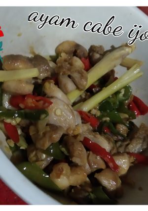 Foto resep Ayam cabai ijo🍱