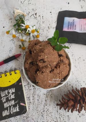 Foto resep Mocha Oat Cookies