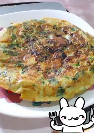 Una foto de Tortilla de espinaca