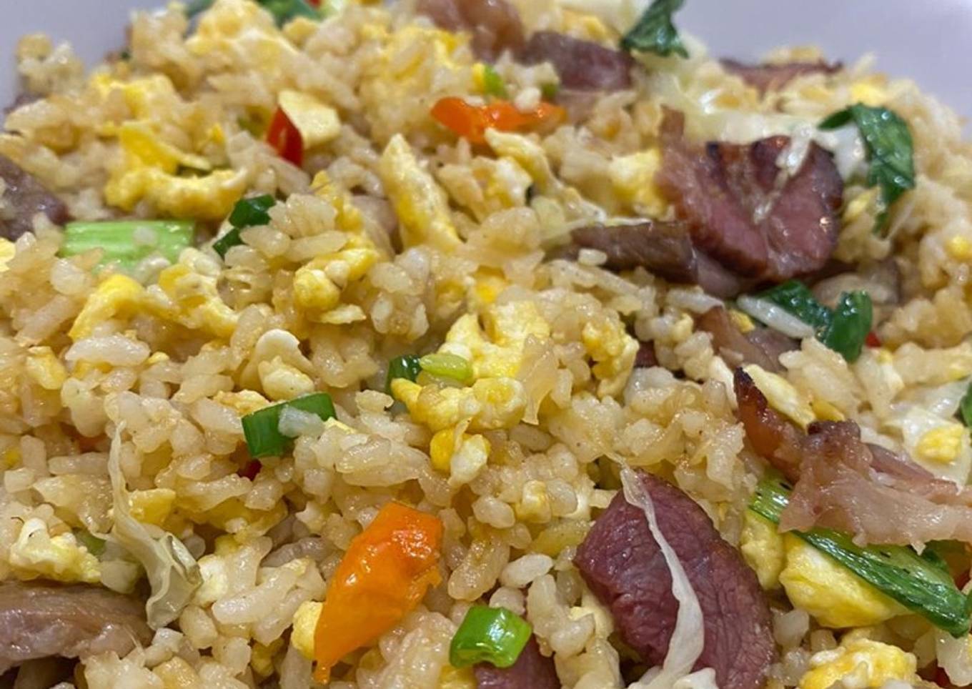 Nasi Goreng Beef Bacon