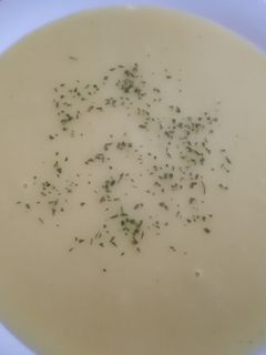 Una foto de Crema para dieta blanda