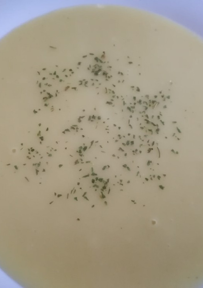 Una foto de Crema para dieta blanda
