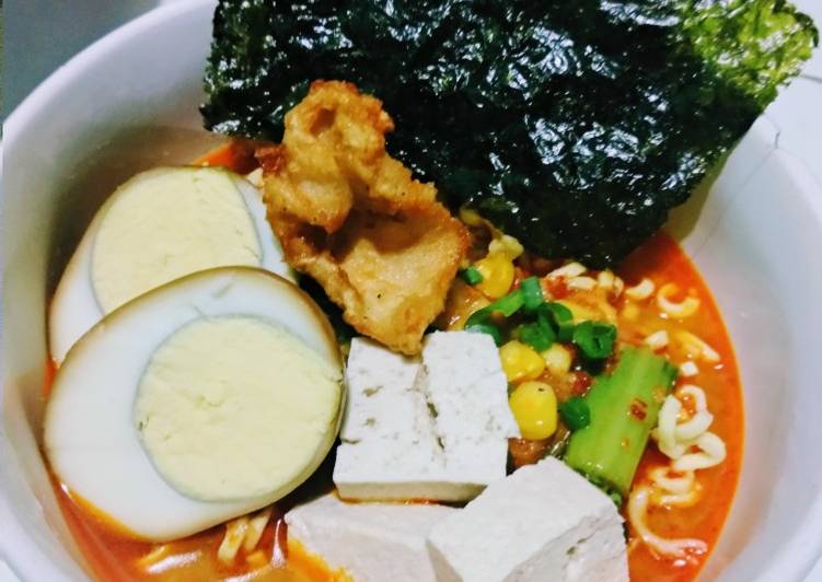 Mie ramen ala dapoer mpok yeyen