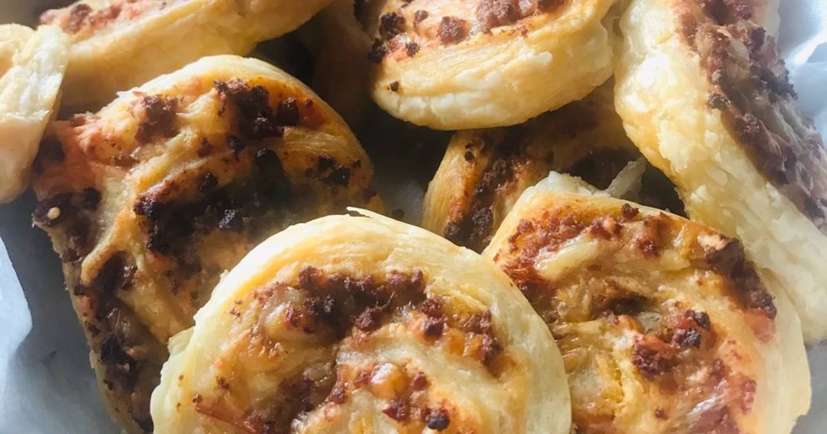 Lamb mince chutney & cheese Pinwheels Recipe by Red_Chilli_Kitchen 🌶 ...