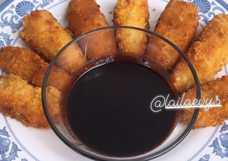 Pisang Crispy Cocol Coklat