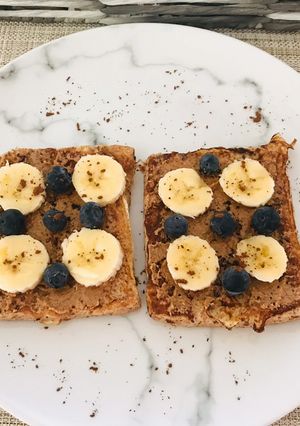 Una foto de Tostadas francesas versión saludable