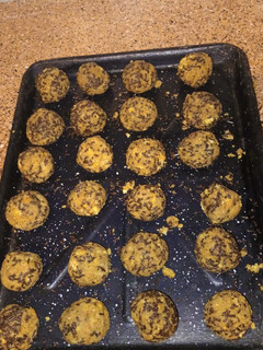 Una foto de Trufas de bizcochuelo