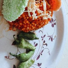 A picture of Sabudana khichadi.