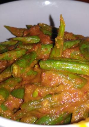 Foto resep Tumis buncis pedas manis