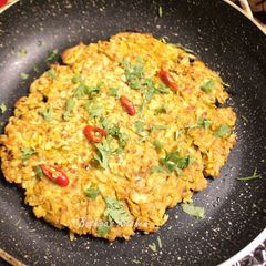 A picture of Raw Banana Hash Brown.