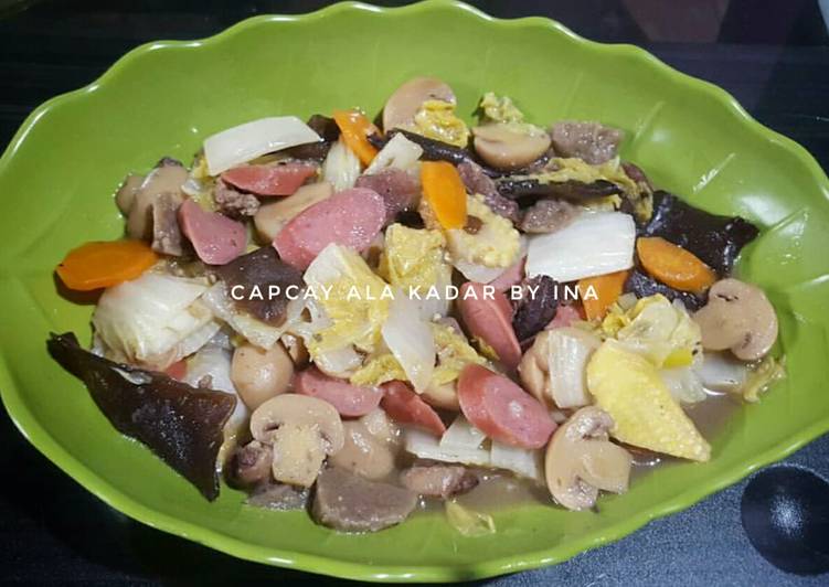 Resep Capcay ala Kadar #BikinRamadanBerkesan Lezat