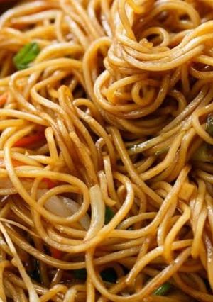 A picture of Vegetables chowmein.