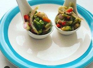 Una foto de Ceviche de jibia