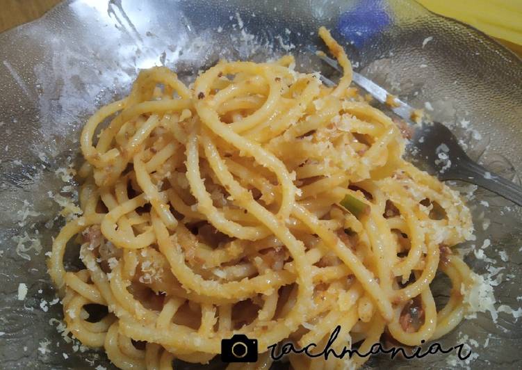 Resep Spagetti homemade, Enak