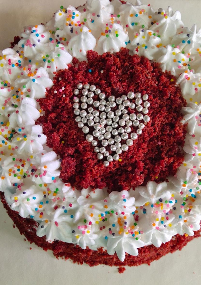 ❤️🍰🎂ரெட் வெல்வெட் கேக் ❤️🎂🍰 (Red velvet cake recipe in tamil) செய்முறை முக்கிய புகைப்படம்