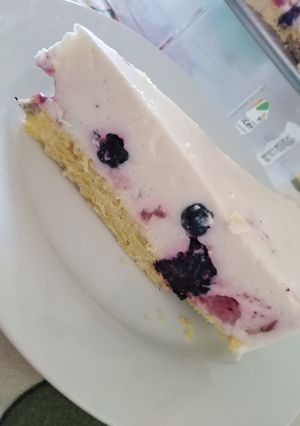 Una foto de Cheesecake de frutos rojos🤭