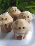 Muffins Fantasmitas Halloween