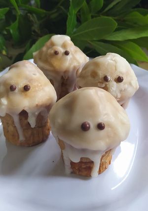 Una foto de Muffins Fantasmitas Halloween