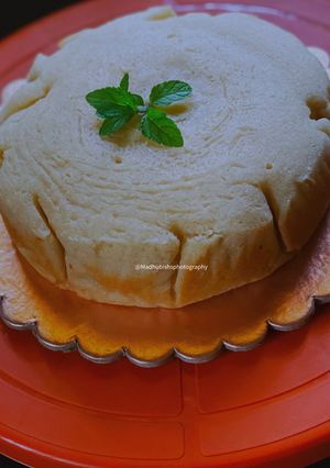A picture of Eggless Sponge Cake.