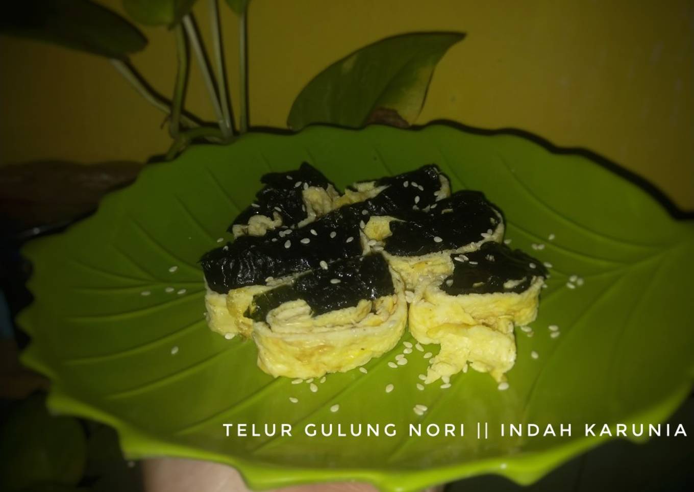 Telur Gulung Nori