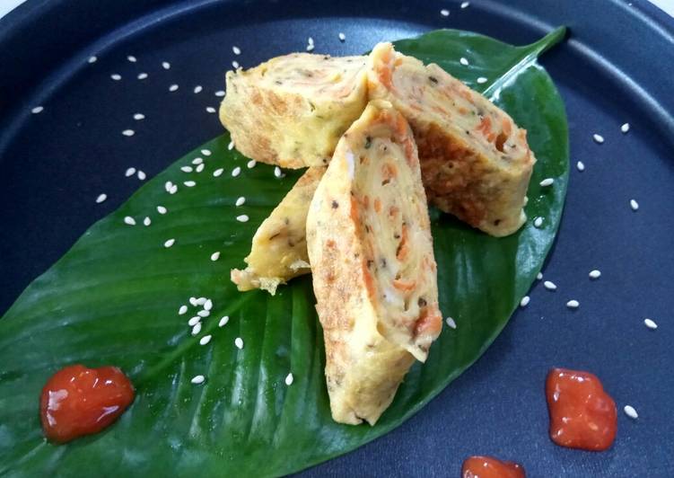 Resep Telur Dadar Gulung A la Telur Korea yang Menggugah Selera