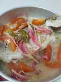 Ikan Lampam Stim Bunga Kantan