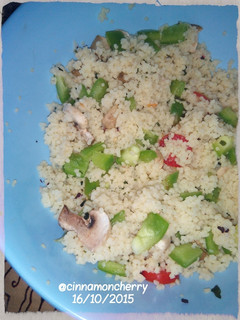 A picture of Couscous with Vegetables.