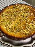 Cheesecake au citron et pistaches