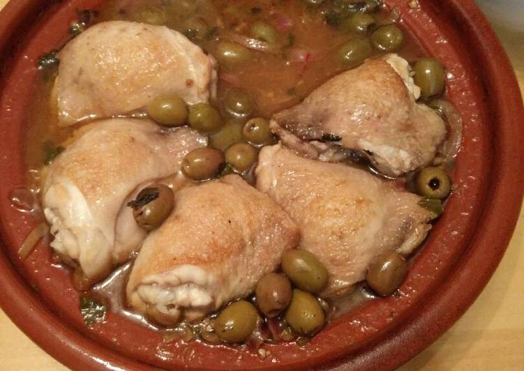 Easy Way to Prepare Favorite Chicken Tagine with Lemon and Olives