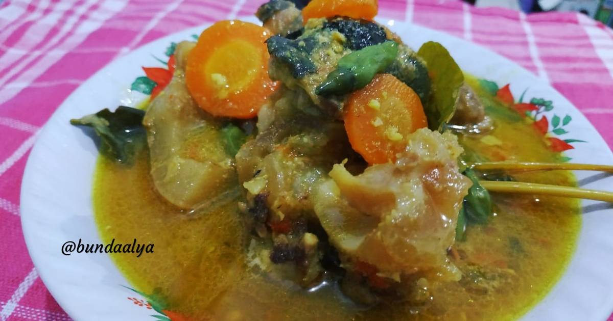 Resep Gulai Sapi Jawa Tanpa Santan 4 Resep Gulai Kaki