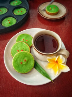 Foto resep Kue Lumpur Tape Pandan