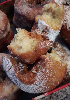 O poză a rețetei Doughnut american.