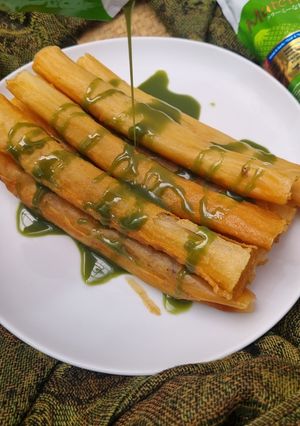 Foto resep ❣️Pisang aroma matcha