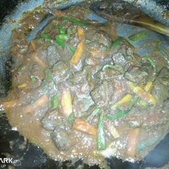 A picture of Fried Liver #4weekschallenge.