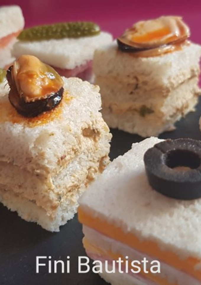 Una foto de Canapés fríos