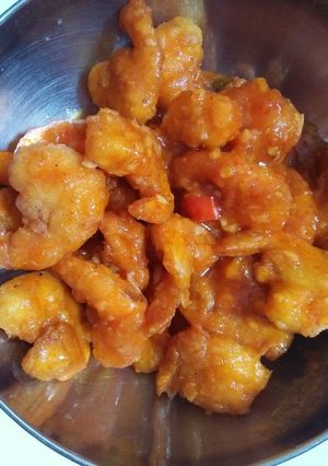 Foto resep Udang Asam Manis