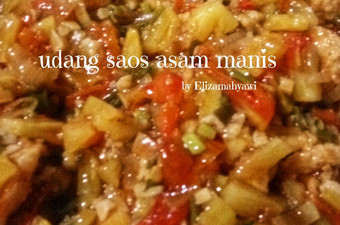 Anti Ribet, Memasak Udang saos asam manis Kekinian