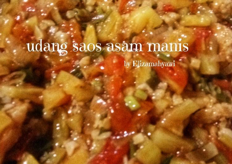 Resep Udang saos asam manis yang sempurna