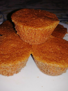 Una foto de Muffins de canela light y sin gluten